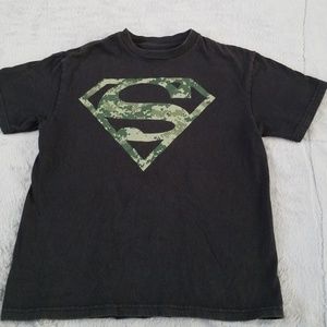 Boys Superman camo tee